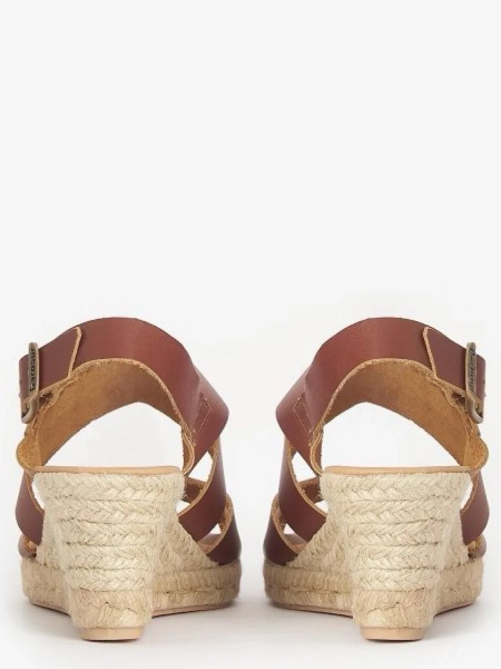 EUC BARBOUR YOLANDA ESPADRILLE WEDGES size 8M